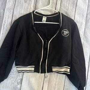 Vintage inspired pink cardigan large